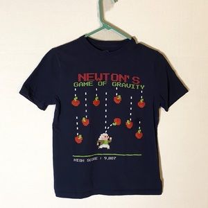 Gap Kids 12 T-shirt for science & game fans!